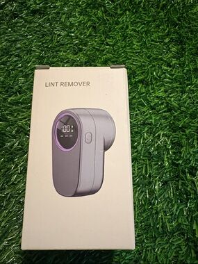 👗🆕👗Electric Lint Remover - Gray with Purple Accent